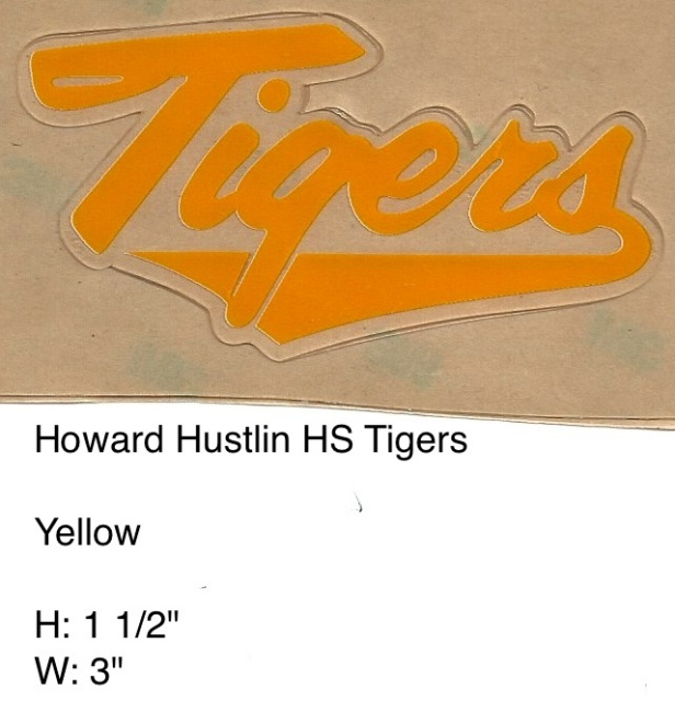 Howard Hustlin Tigers HS 2012 (TN) Tigers in yellow
